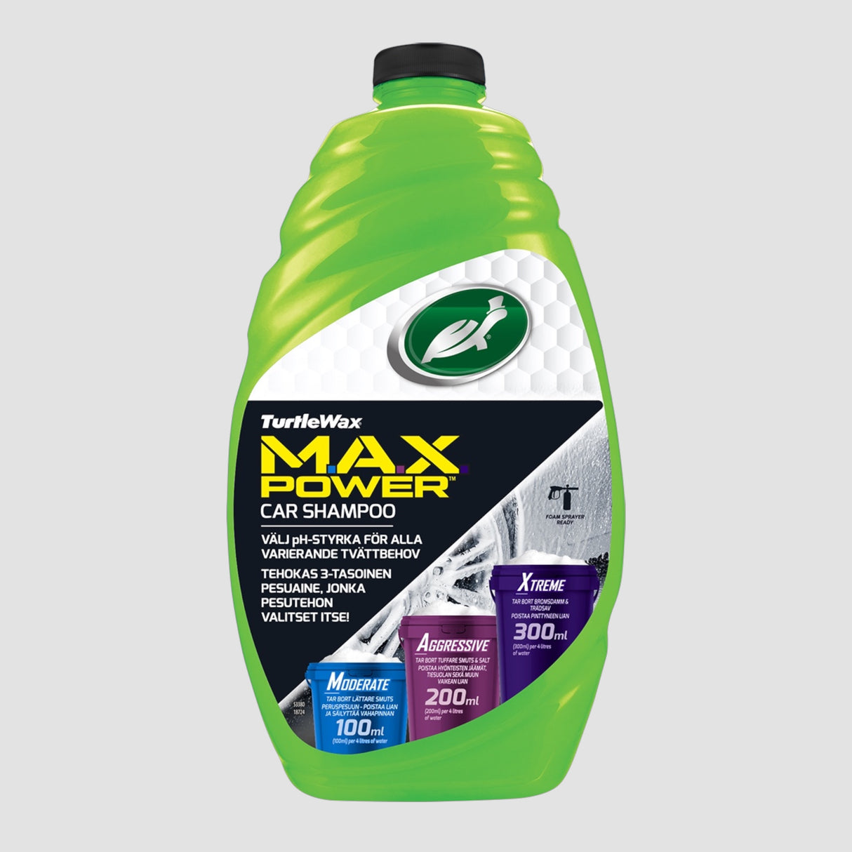 Turtle Wax Max-Power Bilvask 1,42 ltr.