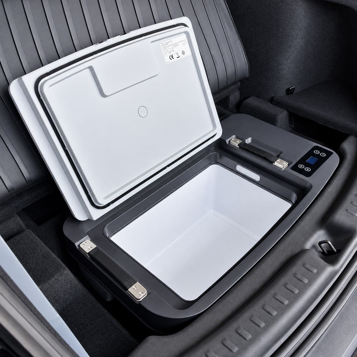 Kjøleboks med kompressor til sub-trunk - Tesla Model Y