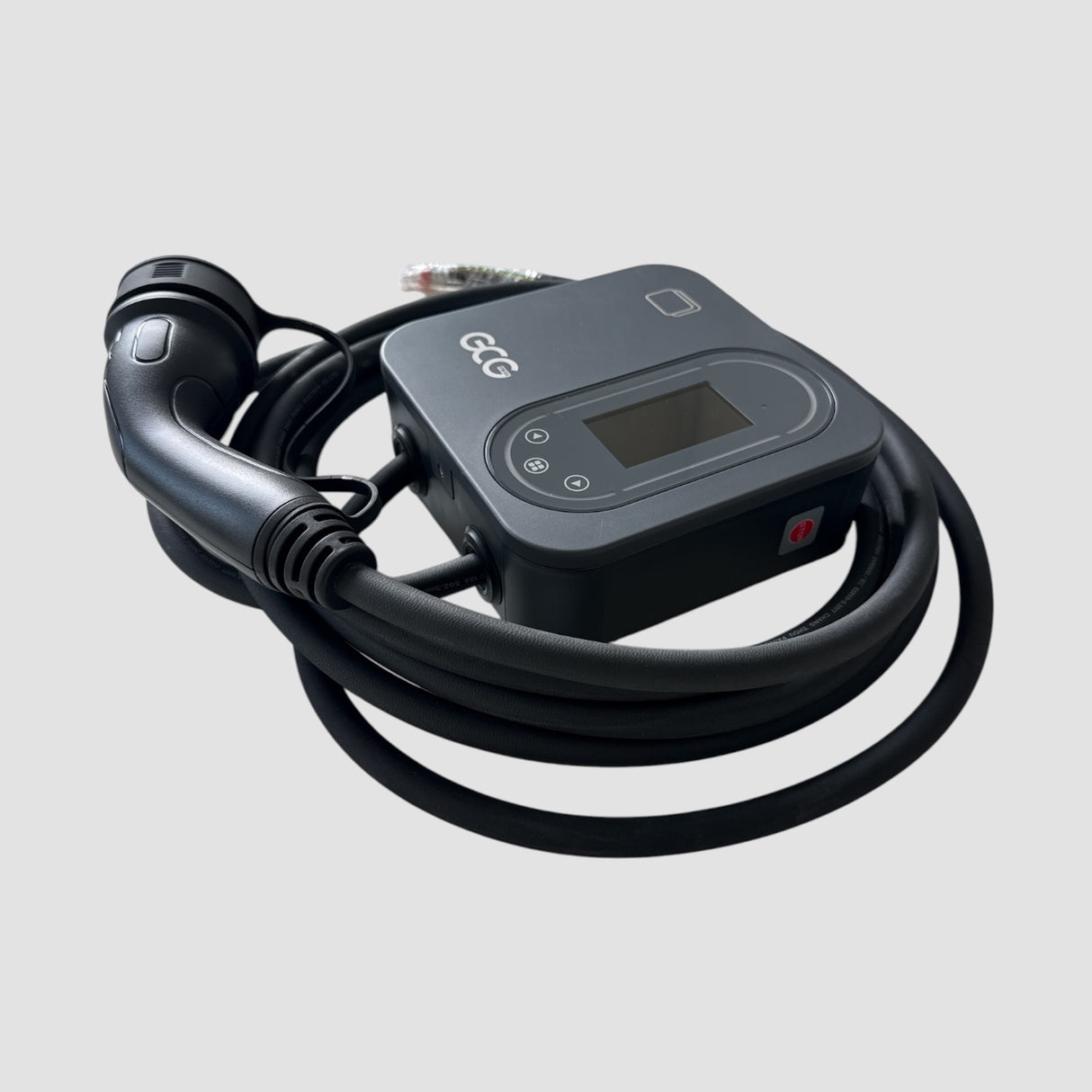 GCG MAX ladeboks med type 2 stik og kabel.