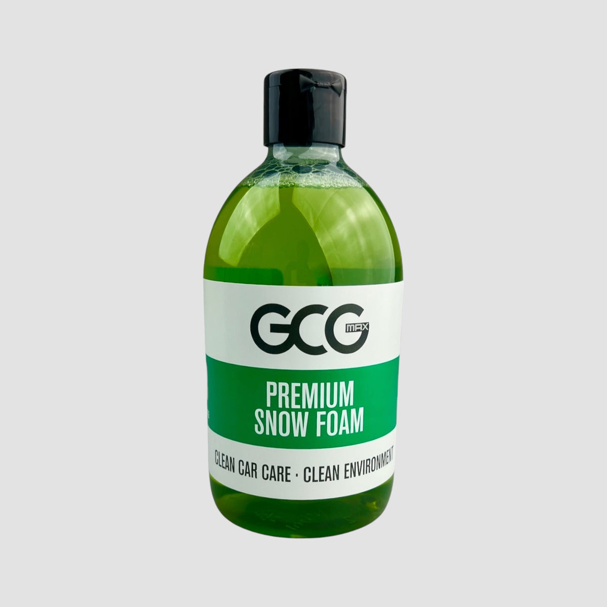GCG MAX Snow Foam produktflaske til bilvask