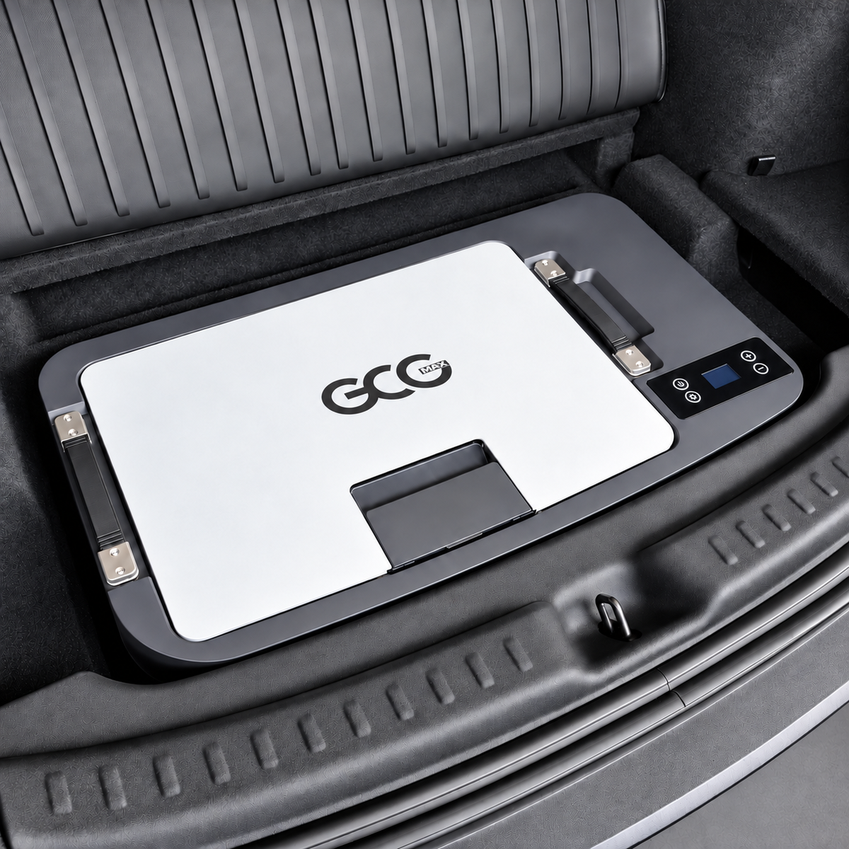 Kjøleboks med kompressor til sub-trunk - Tesla Model Y