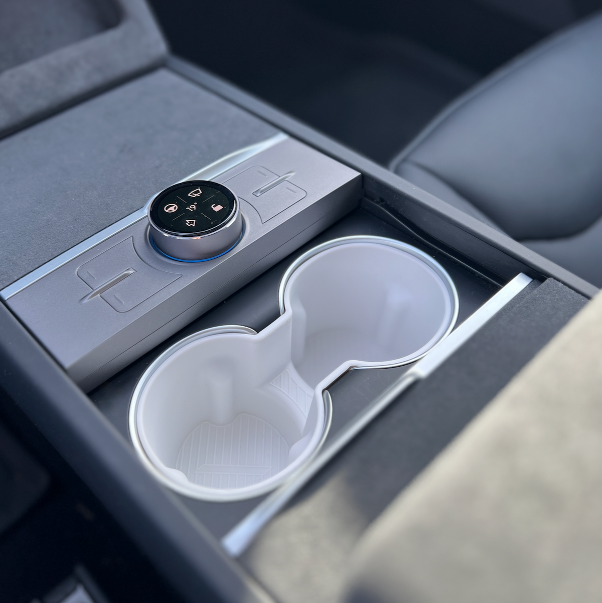 GCG Max kopholder i hvid til Tesla Model 3/Y