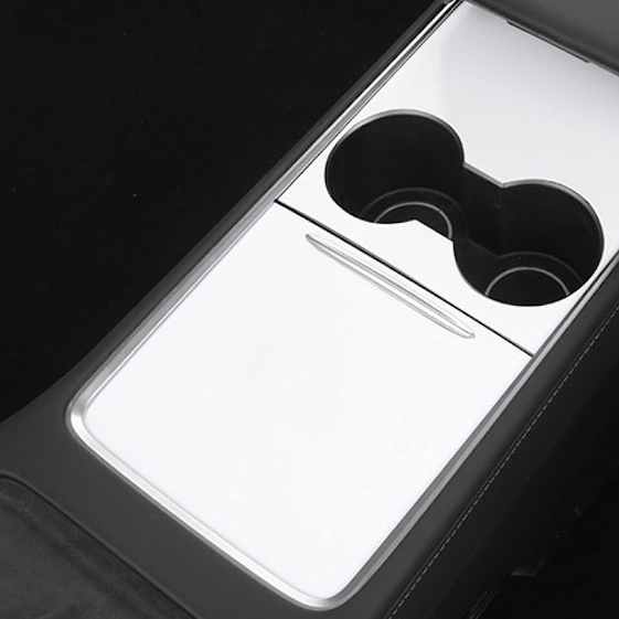 Folie-cover til centerkonsollen til Tesla Model 3/Y – billede 3