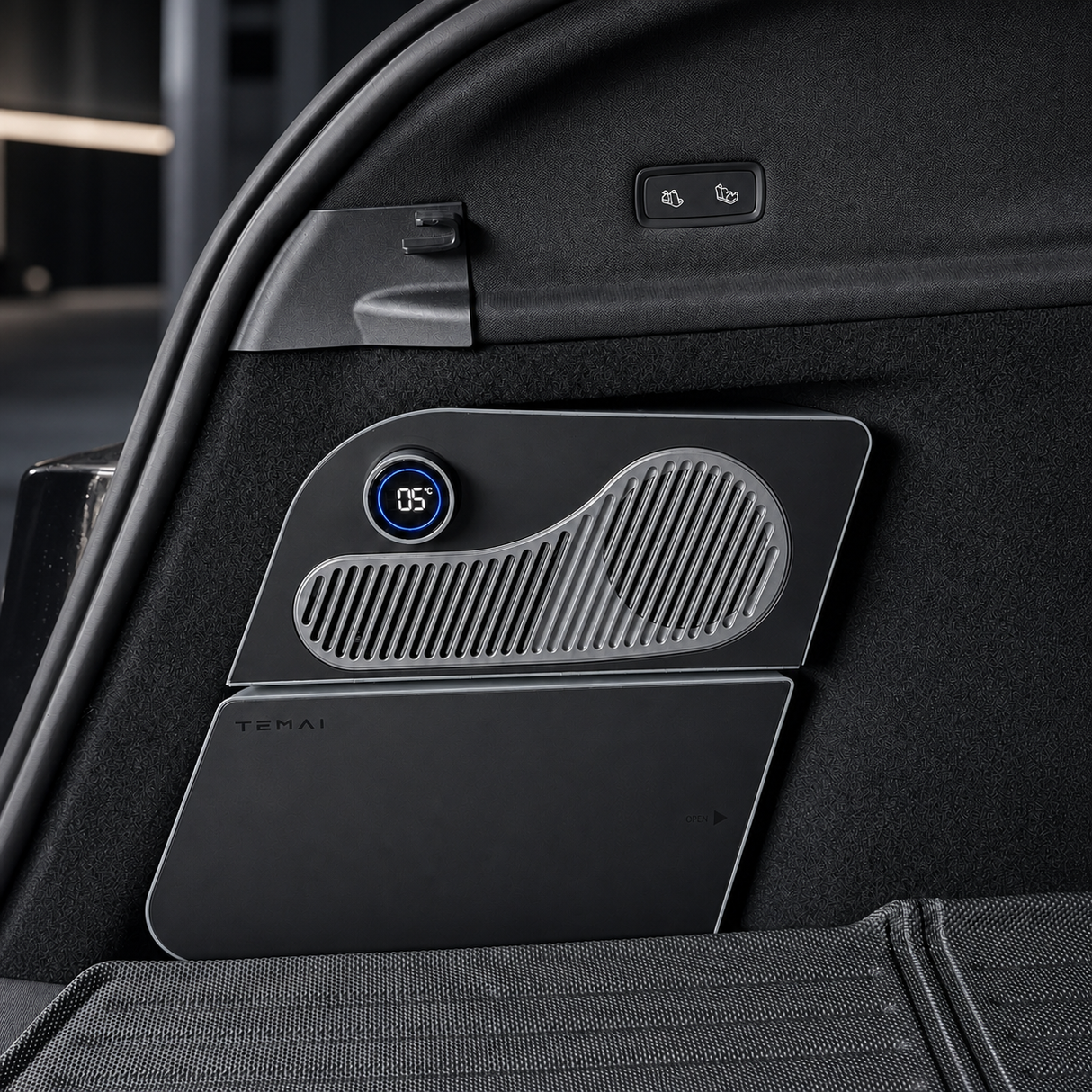 Kjøleskap designet for Tesla Model Y