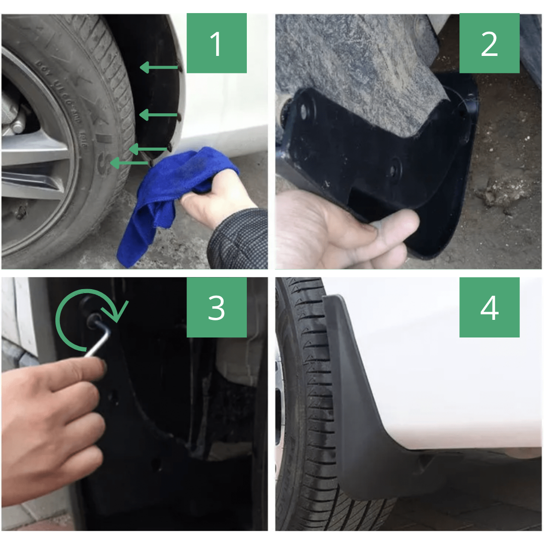 Mud Flaps/støtfangere passer til VW ID.4