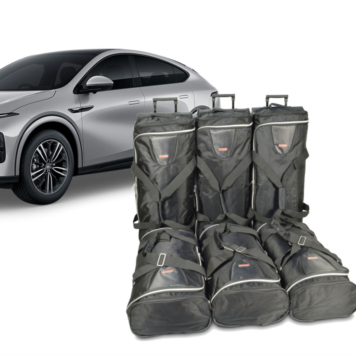 Car-Bags® komplett veskesett, skreddersydd til XPENG G6 2023+
