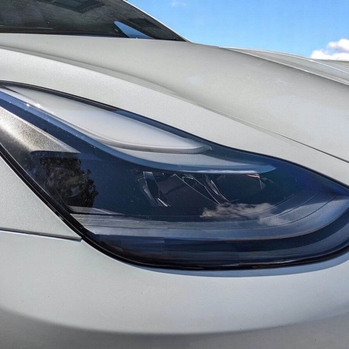 Beskyttelsesfolie til frontlykter – Tesla Model 3