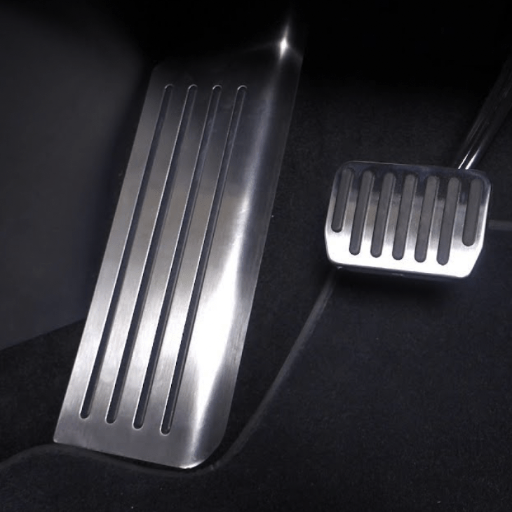Fodhviler i blank aluminium til Tesla Model 3 og Model Y
