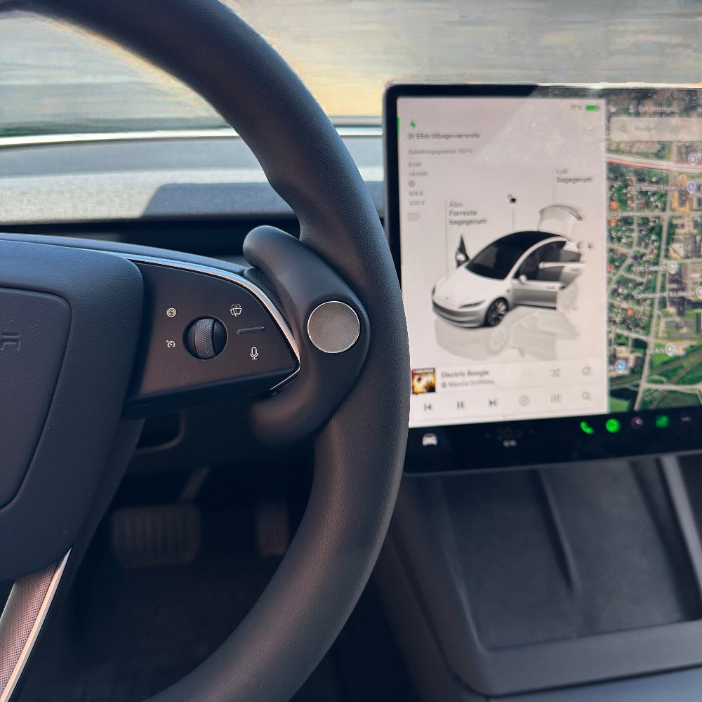 Telefonholder/rattvekt Tesla Model 3/Y (Highland & Juniper)