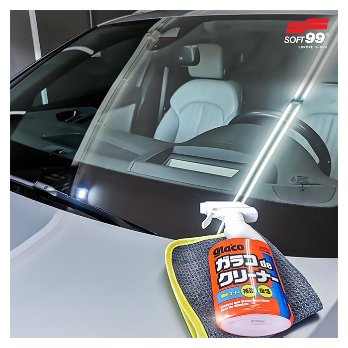 Glaco de Cleaner – Soft99 glassrens med beskyttelse