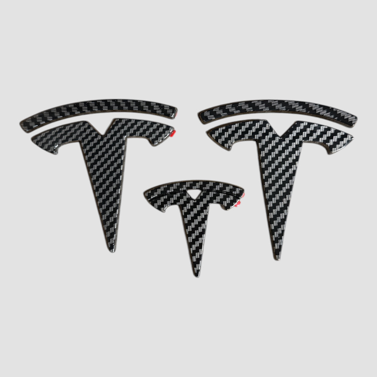 Emblemdeksler - passer til Tesla Model 3