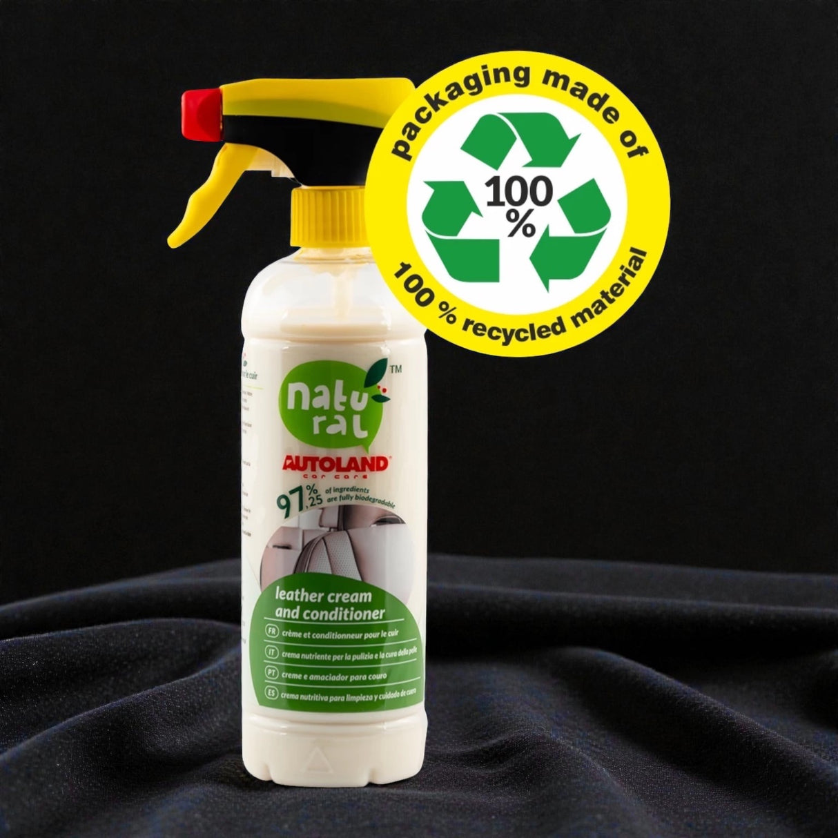 Autoland Leather Cream and Conditioner (Natural) - Biologisk nedbrytbar