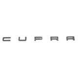 CUPRA bogstaver i metal til bilens bagklap