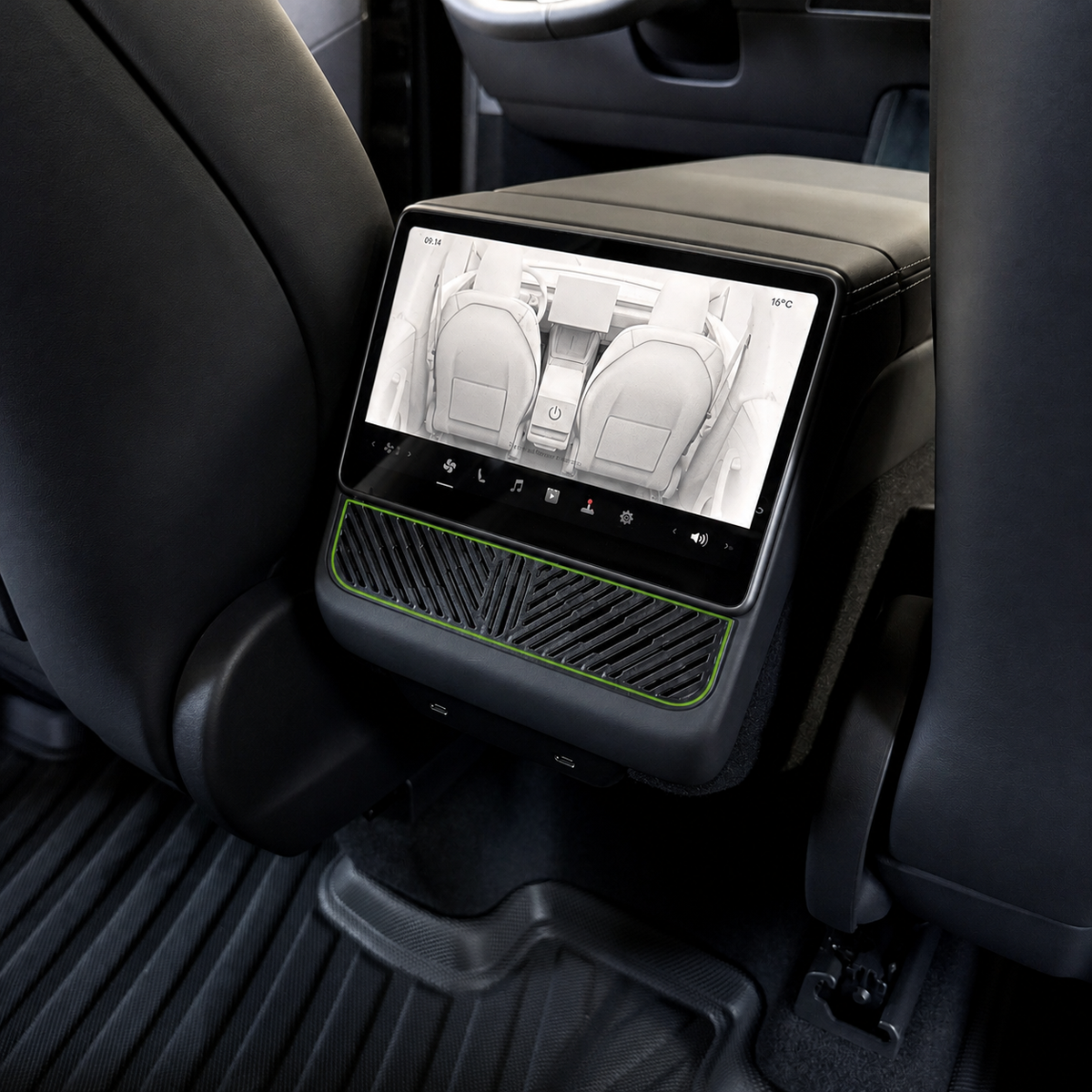 Trekk til ventilasjon - Tesla Model 3/Y