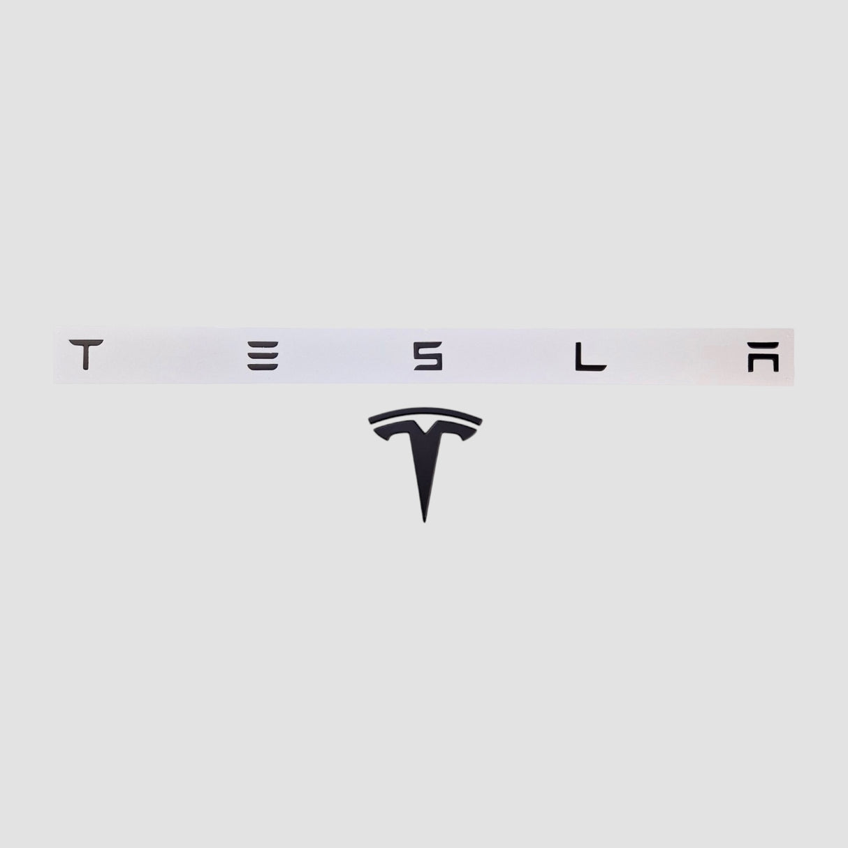 Emblemsett matt svart til Tesla Model 3 Highland 2024+