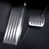 Fodhviler i blank aluminium finish til Tesla 3/Y