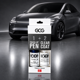 GCG MAX Lakstift + klarlak i originalfarve til Tesla