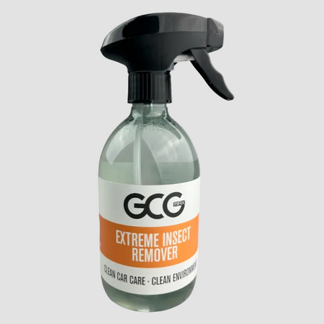 GCG MAX Extreme Insect Remover sprayflaske med orange etiket