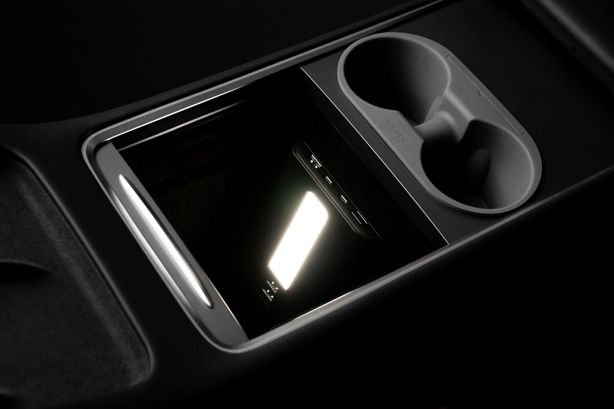 Jowua USB-hub med innebygd LED-lys.
