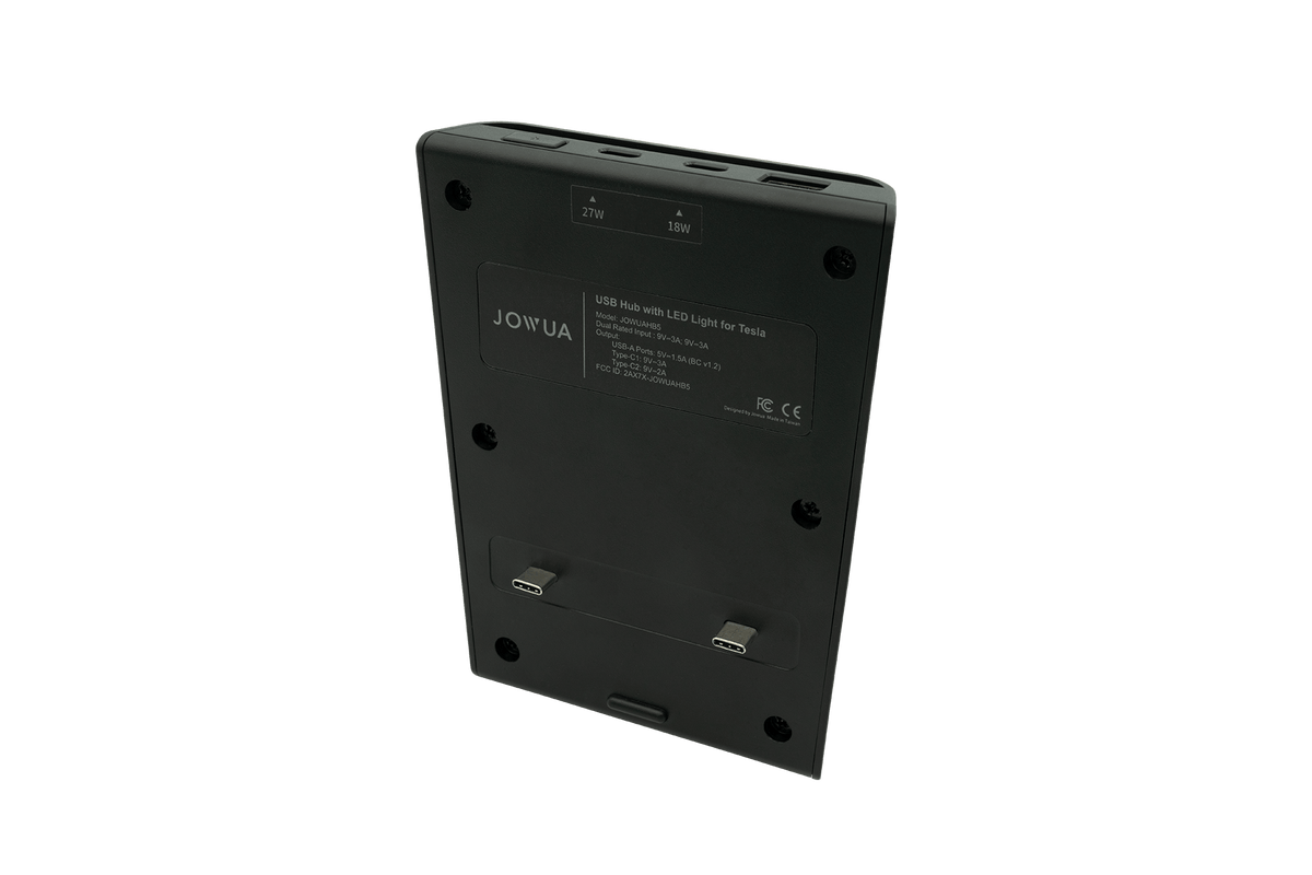 Jowua USB-hub med innebygd LED-lys.