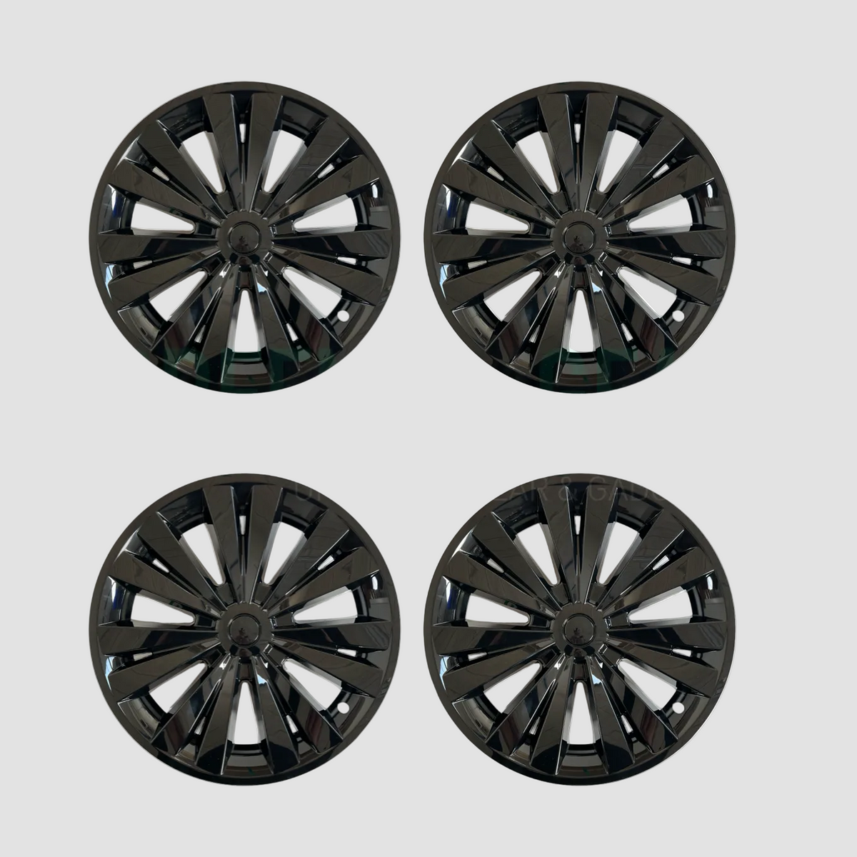 LUXE hjulkapsler til Tesla Model Y, org. 19″ standard felger.