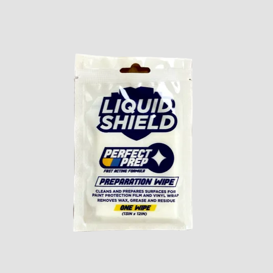 LiquidShield Perfect Prep forberedelsesserviet til lakforsegling og folie.