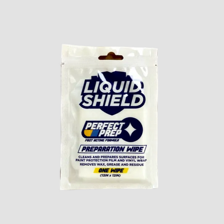 LiquidShield Perfect Prep forberedelsesserviet til lakforsegling og folie.