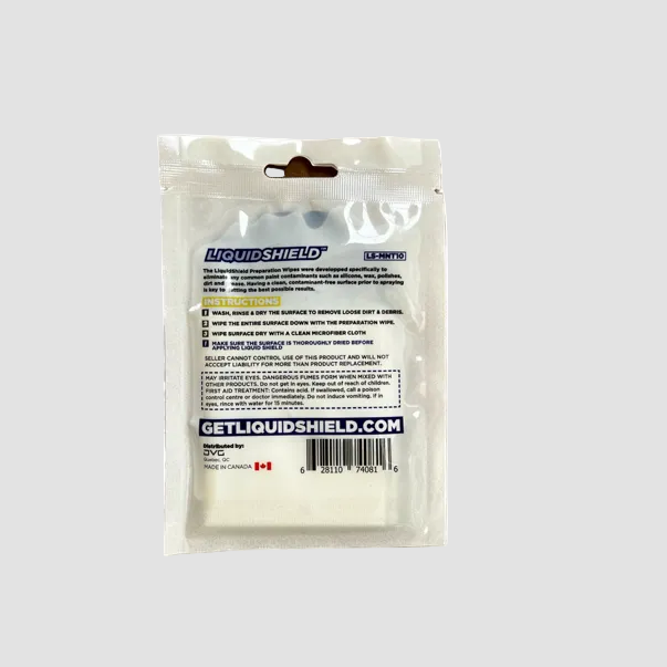 LiquidShield Wipes klargøring til billakforsegling
