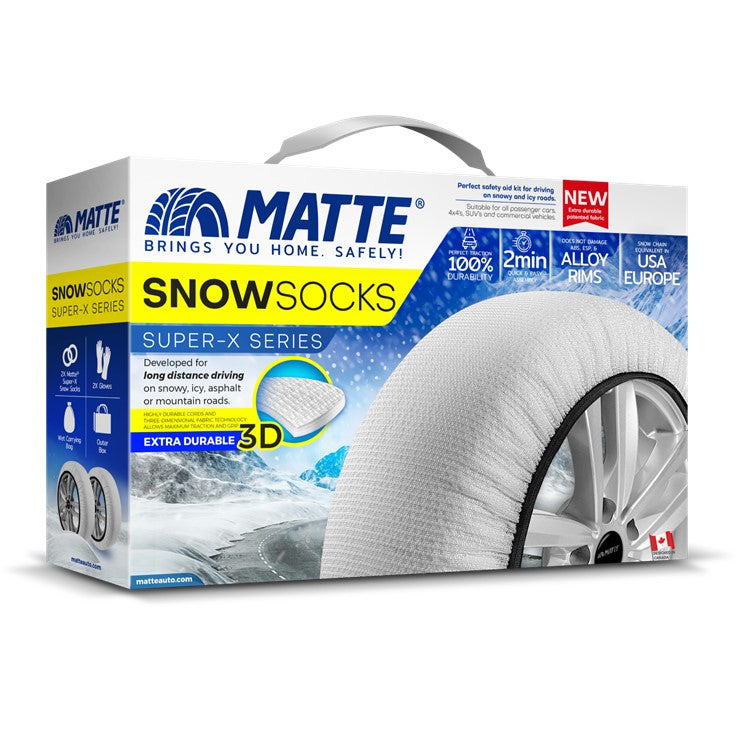 Matte SUPER-X snøsokker