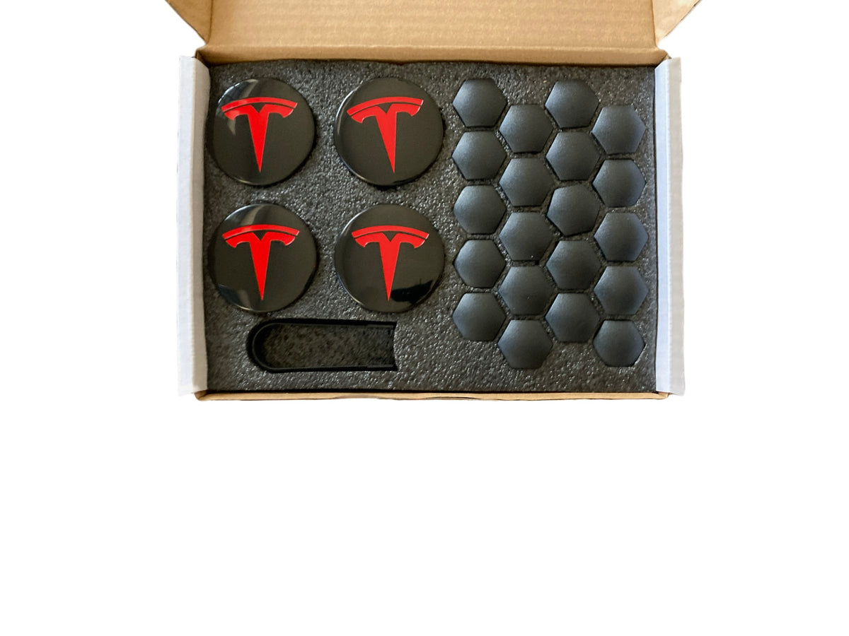 Hjulsett til Tesla (Aero Wheel Cap Kit)