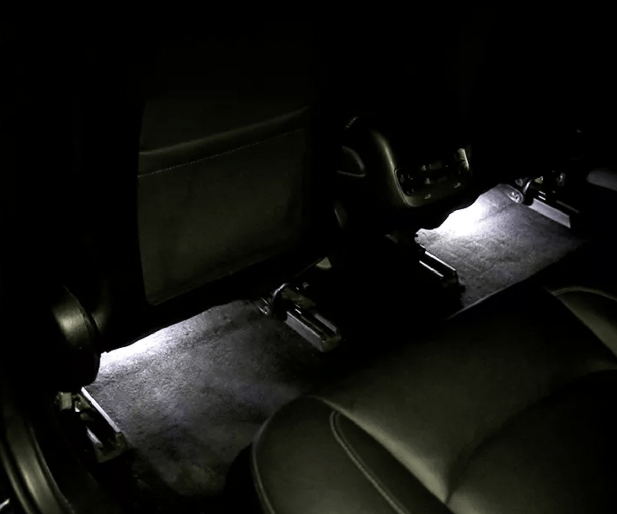 LED-lamper, passer til TESLA Model Y (under setene)