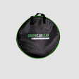 Opbevaringstaske til ladekabel eller mobil lader med GreenCarGear logo.
