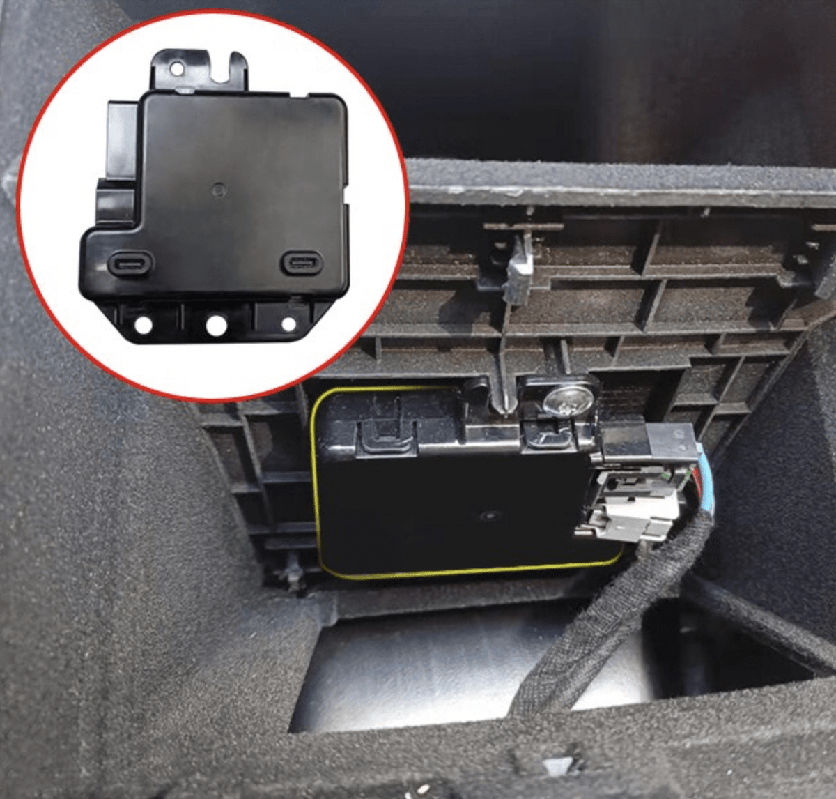 Senter USB datamodul - passer til Tesla Model 3/Y 2022