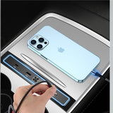 Mini USB-hub – Passer til Tesla Model 3/Y