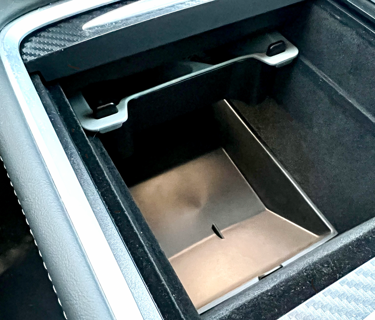 Boks/underlag til midtkonsoll. Passer til Tesla Model 3/Y