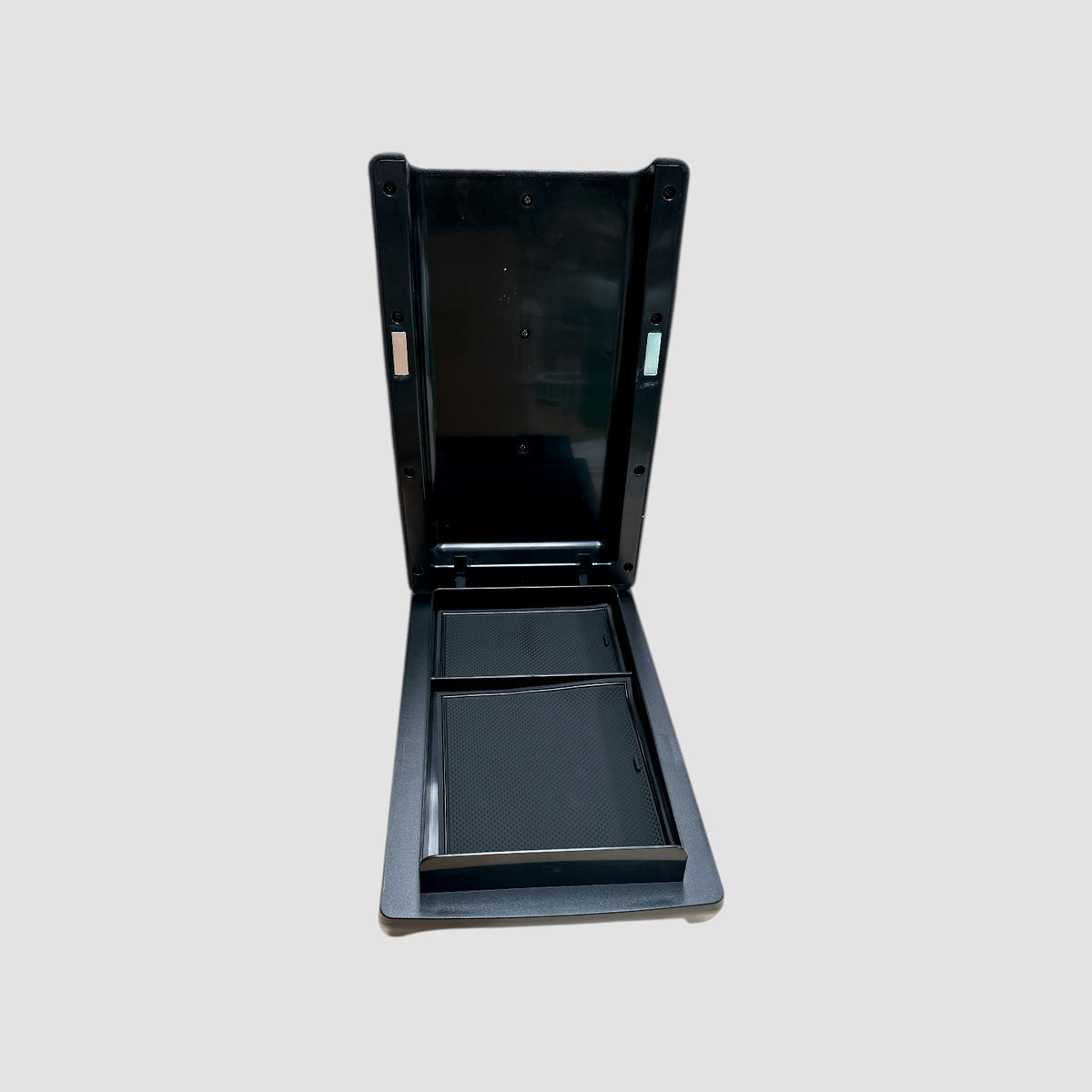 Alcantara armlene med innebygd oppbevaringsrom - Tesla Model 3/Y
