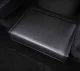 Oppbevaringsboks til baksetene, passer til Tesla Model Y (skinn-look)