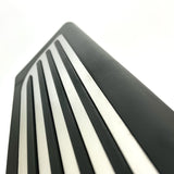 Fothviler i blank aluminium finish til Tesla 3/Y