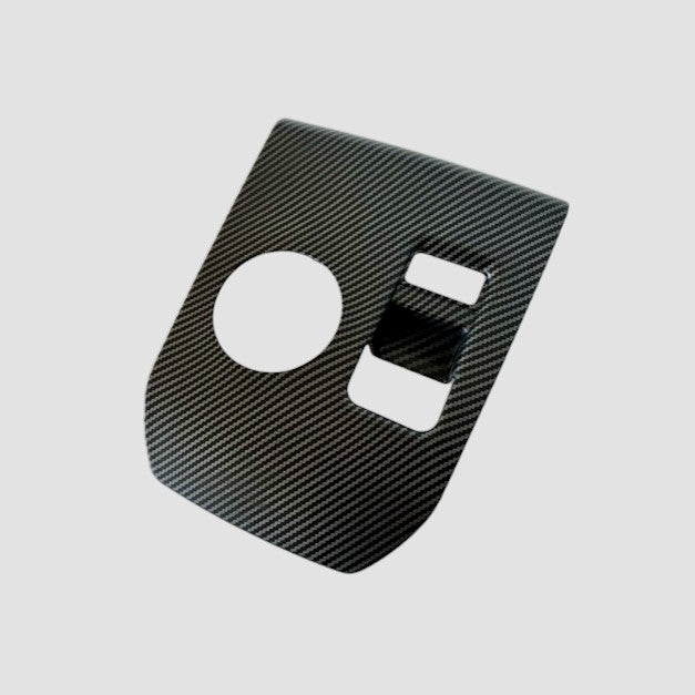 Cover til midterkonsol i Ford Mustang Mach-E i carbon-look, produktbillede