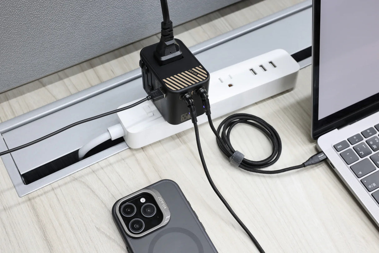 Jowua 65W GaN reiseadapter