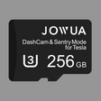 Sort Jowua micro SD-kort på 256 GB til DashCam og Sentry Mode i Tesla
