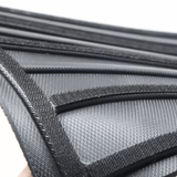 Velcro på bagsiden for nem montering